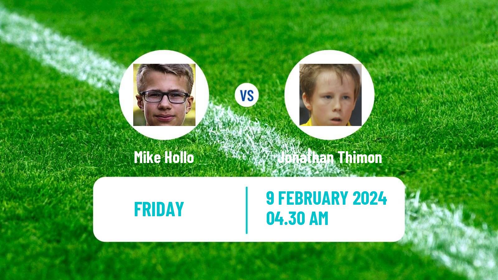 Table tennis Challenger Series Men Mike Hollo - Jonathan Thimon