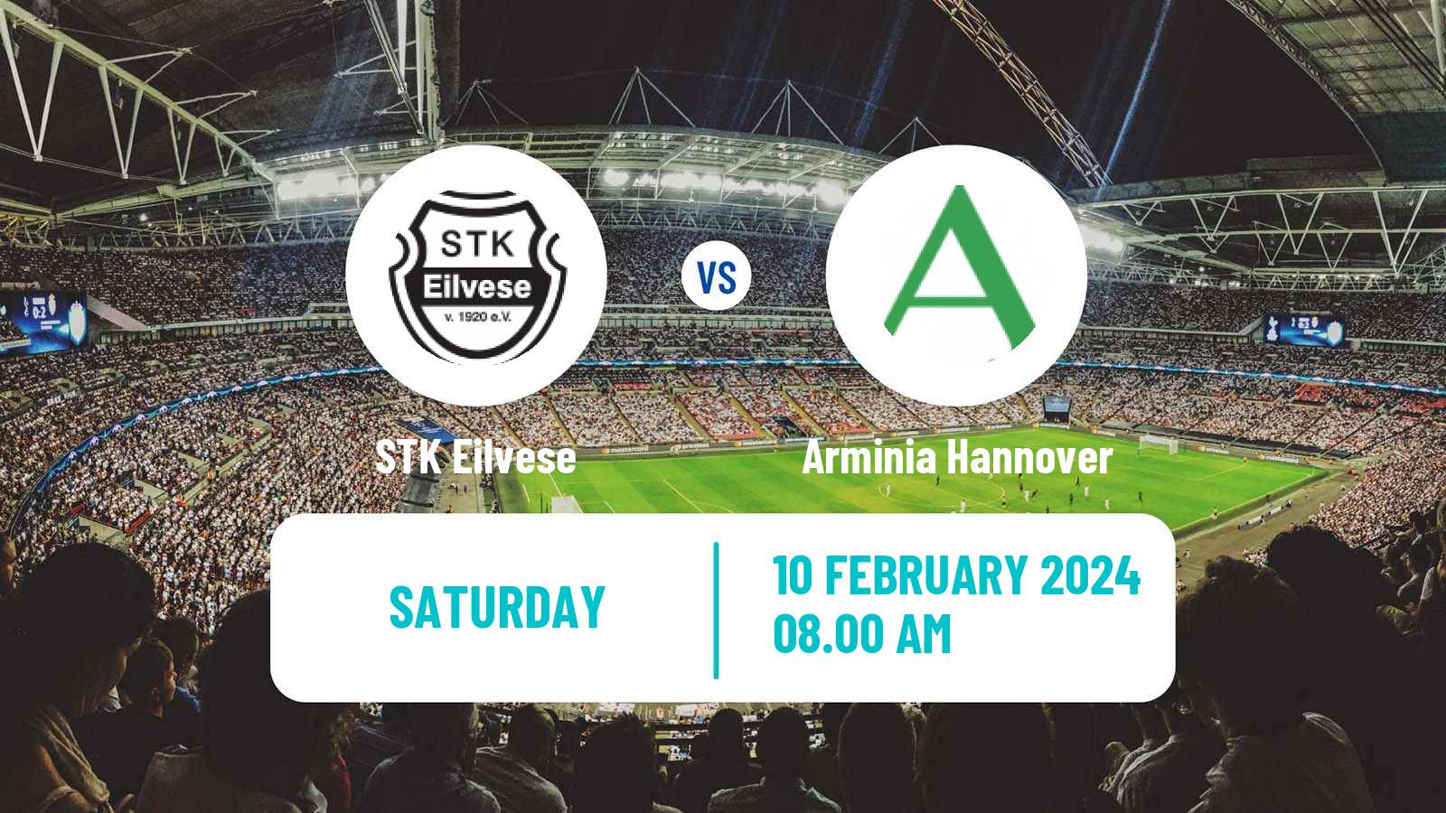 Soccer German Oberliga Niedersachsen Eilvese - Arminia Hannover
