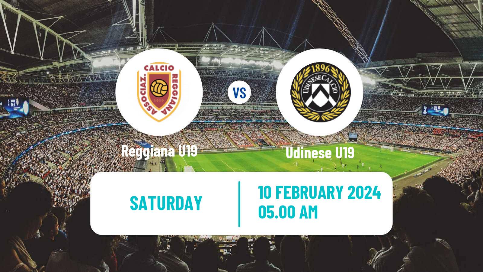Soccer Italian Primavera 2 Reggiana U19 - Udinese U19