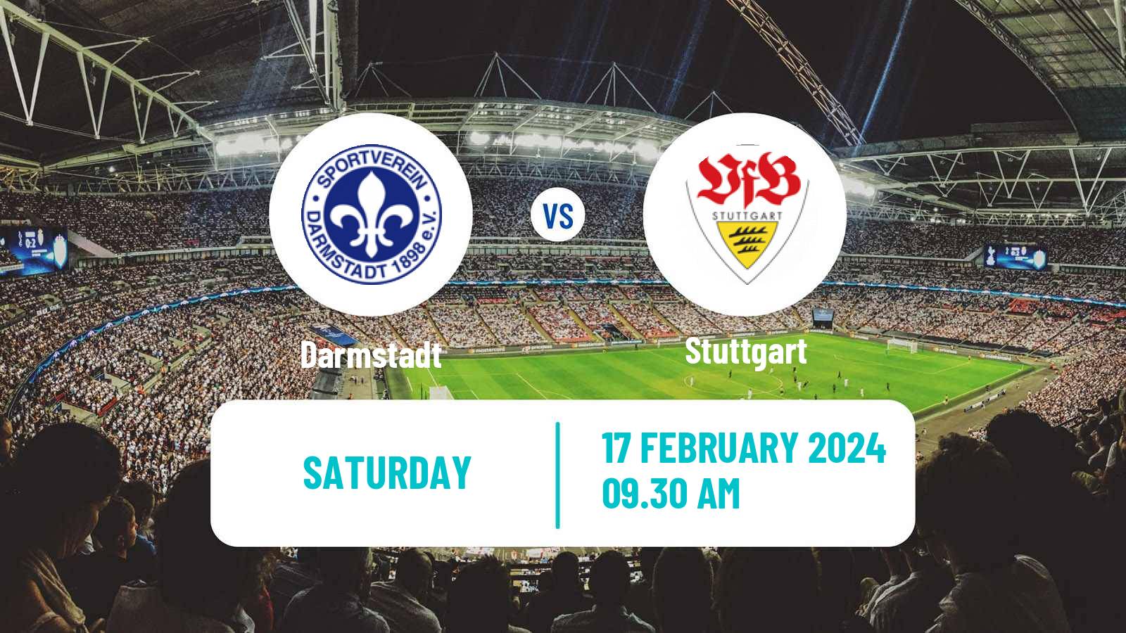 Soccer German Bundesliga Darmstadt - Stuttgart