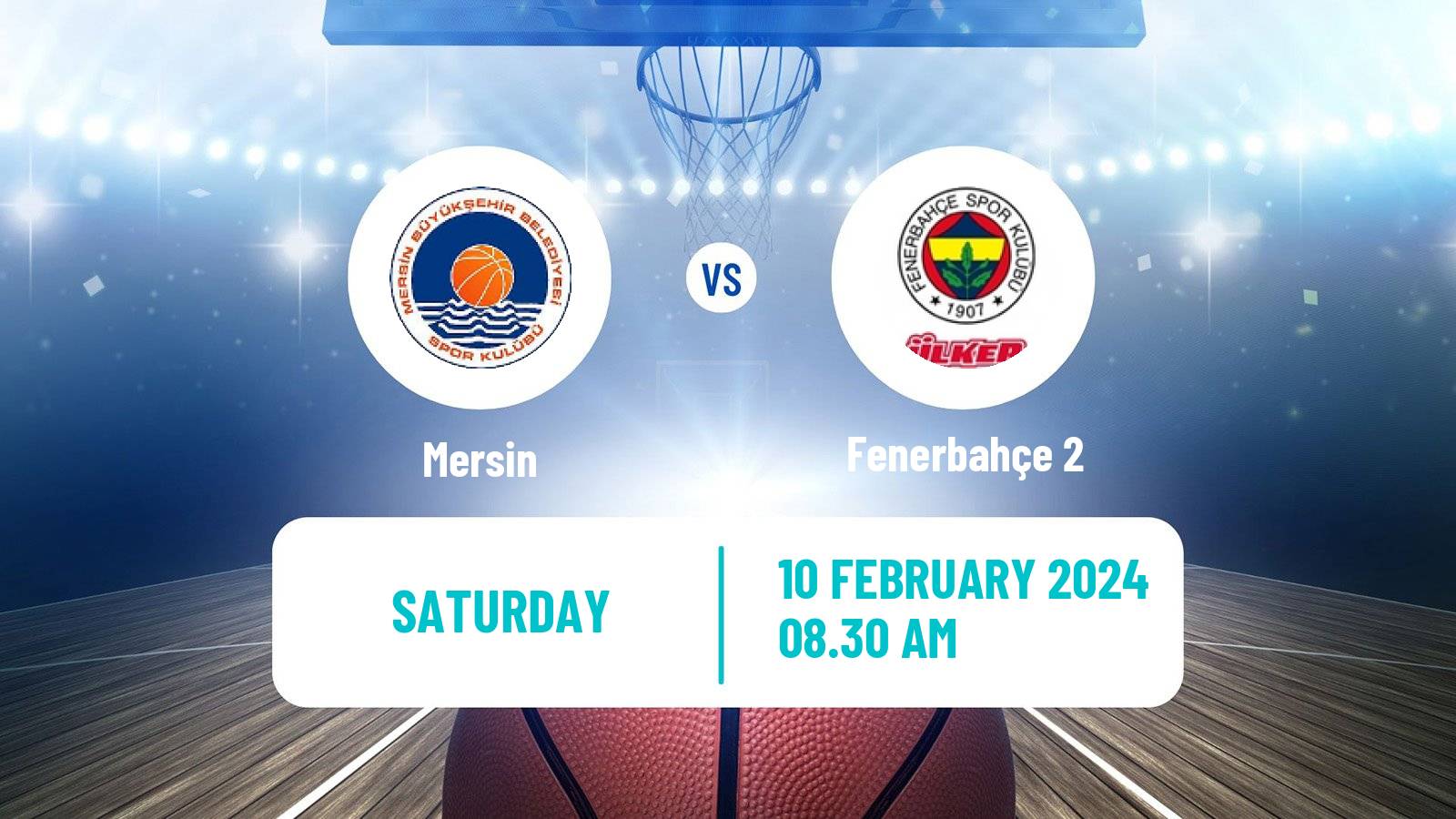 Basketball Turkish TBL Mersin SK - Fenerbahçe 2