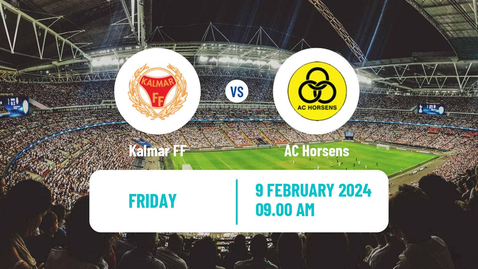 Soccer Club Friendly Kalmar - Horsens