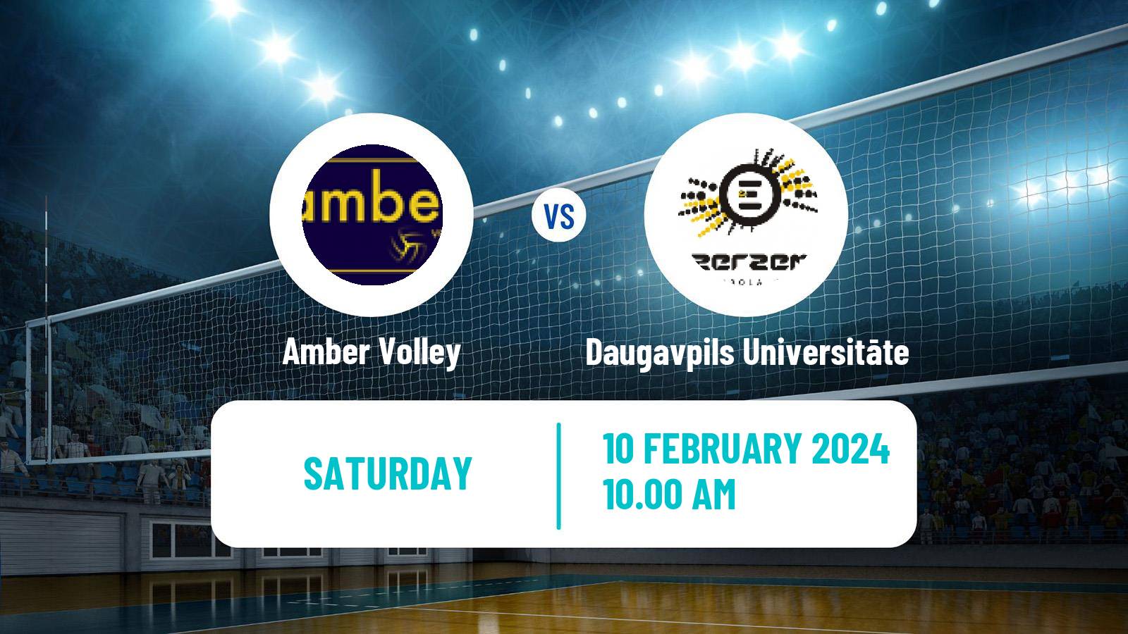 Volleyball Baltic League Volleyball Amber Volley - Daugavpils Universitāte