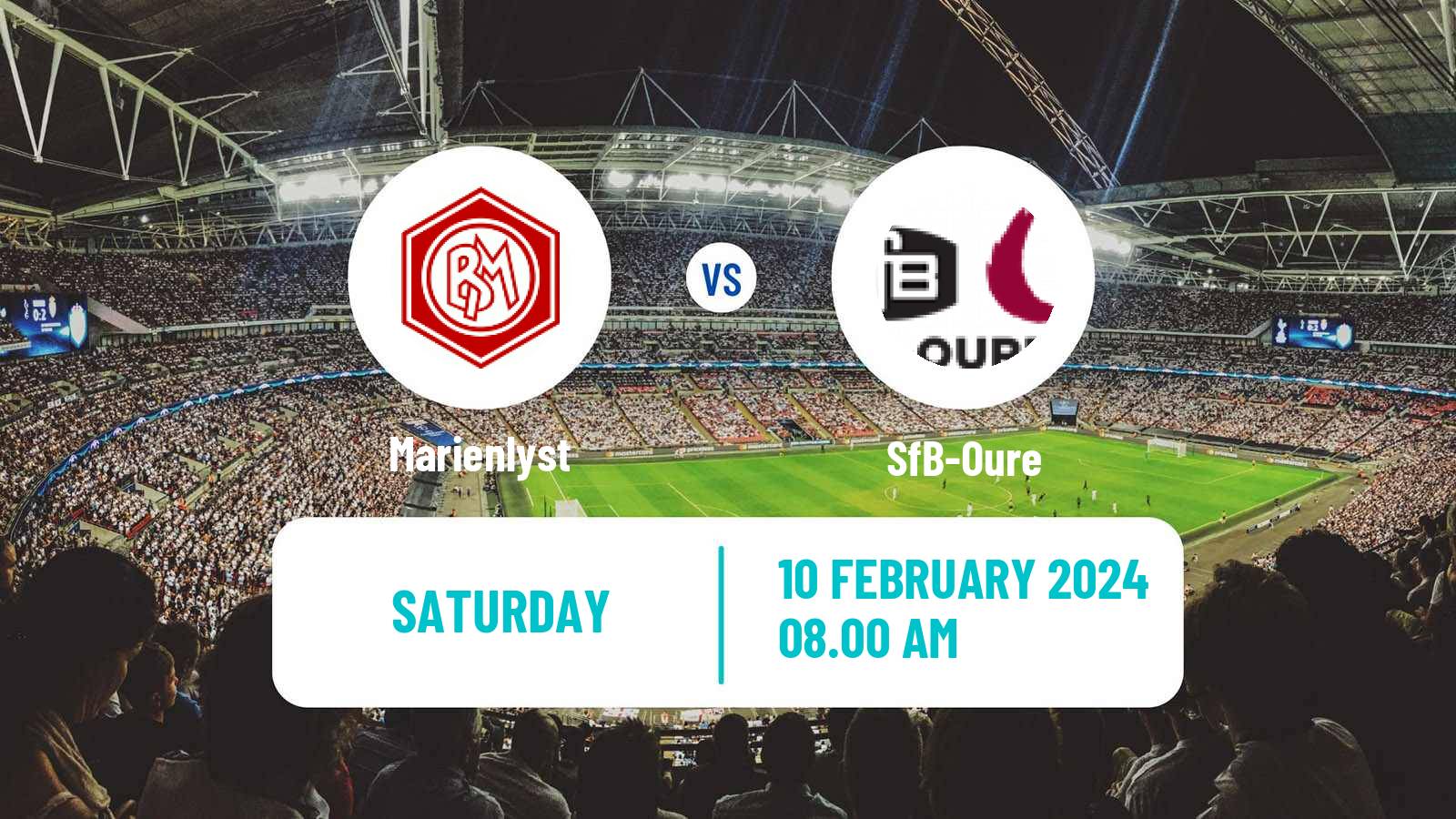 Football Club Friendly Marienlyst - SfB-Oure