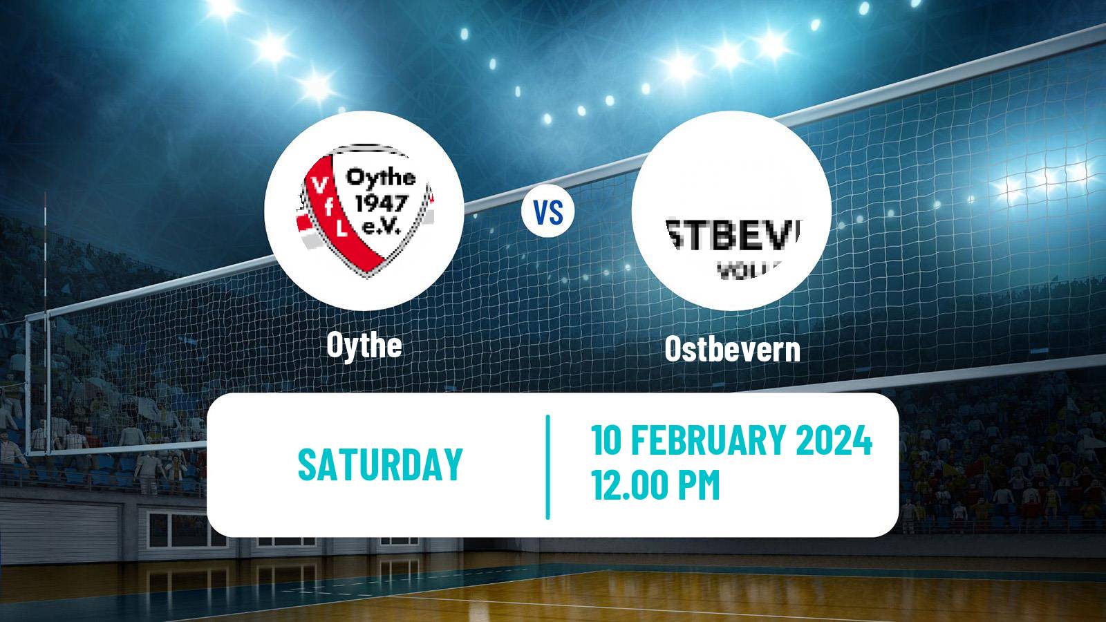 Volleyball German 2 Bundesliga North Volleyball Women Oythe - Ostbevern