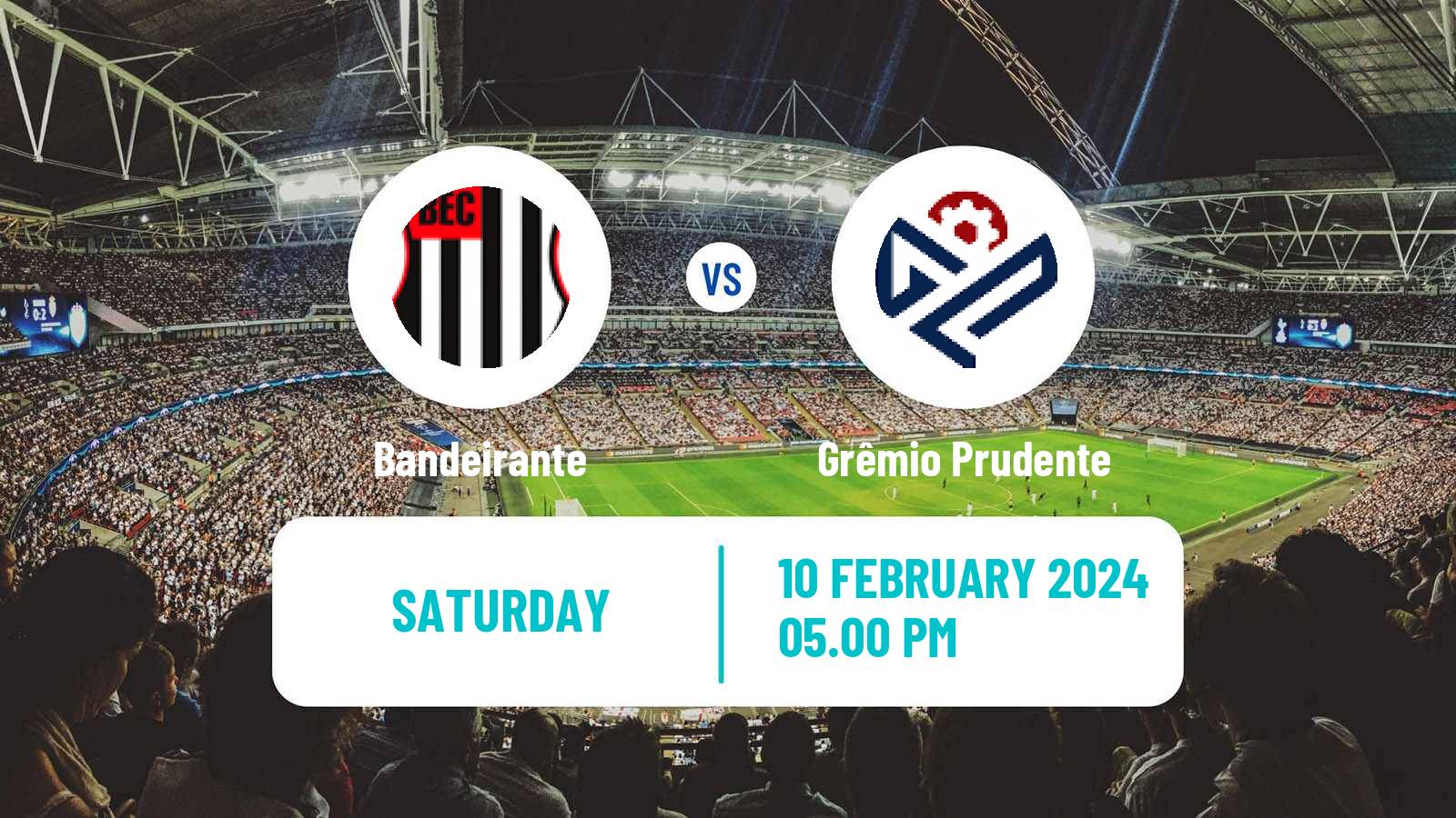 Soccer Brazilian Campeonato Paulista A3 Bandeirante - Grêmio Prudente