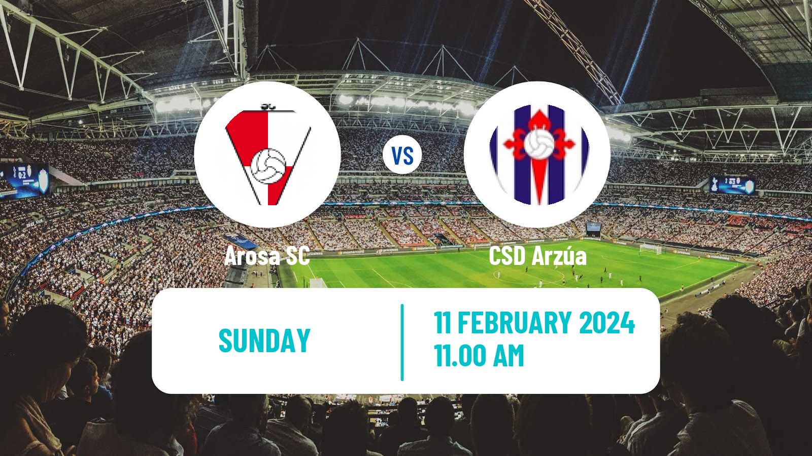 Soccer Spanish Tercera RFEF - Group 1 Arosa - Arzúa