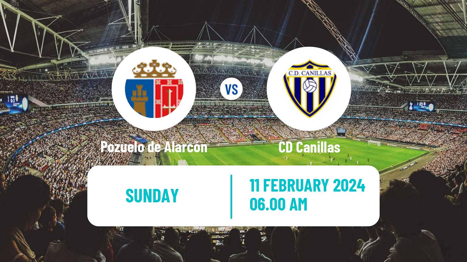Soccer Spanish Tercera RFEF - Group 7 Pozuelo de Alarcón - Canillas
