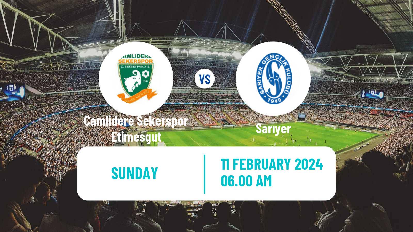 Soccer Turkish Second League Red Group Etimesgut - Sarıyer