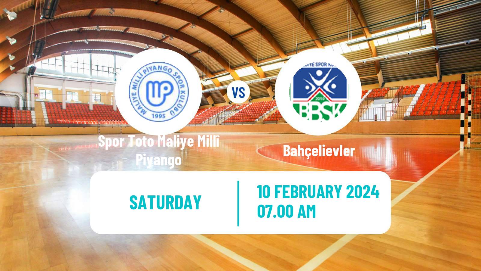 Handball Turkish Superlig Handball Spor Toto Maliye Millî Piyango - Bahçelievler