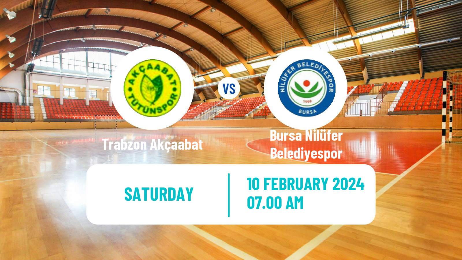 Handball Turkish Superlig Handball Trabzon - Bursa Nilüfer Belediyespor