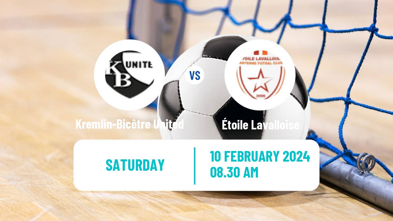 Futsal French D1 Futsal Kremlin-Bicêtre United - Étoile Lavalloise