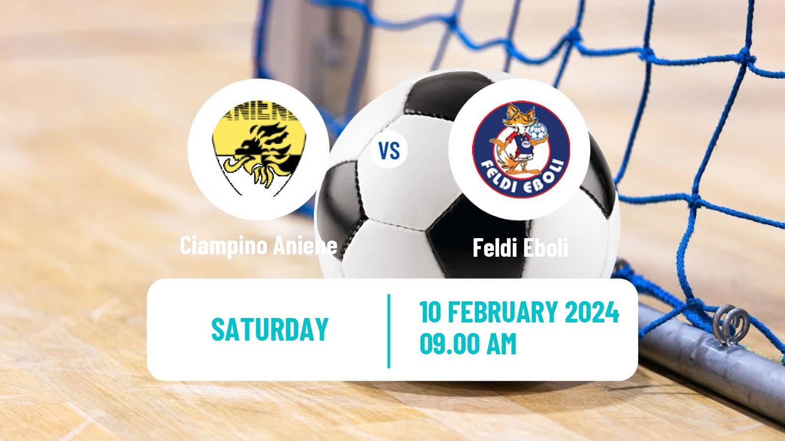Futsal Italian Serie A Futsal Ciampino Aniene - Feldi Eboli