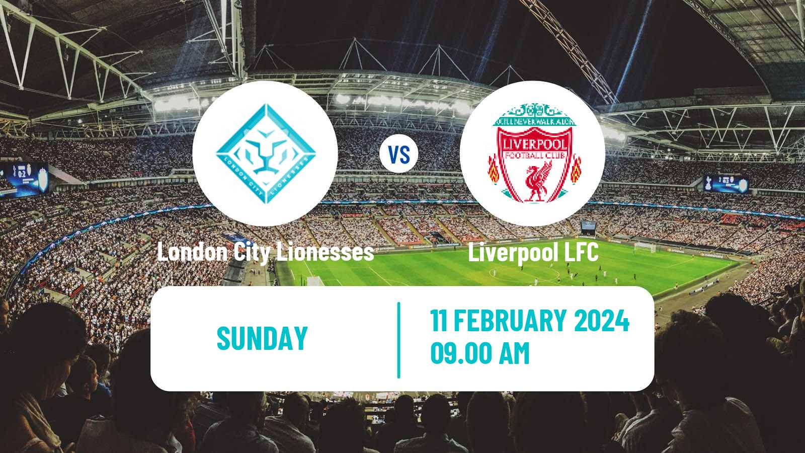 Soccer English FA Cup Women London City Lionesses - Liverpool LFC