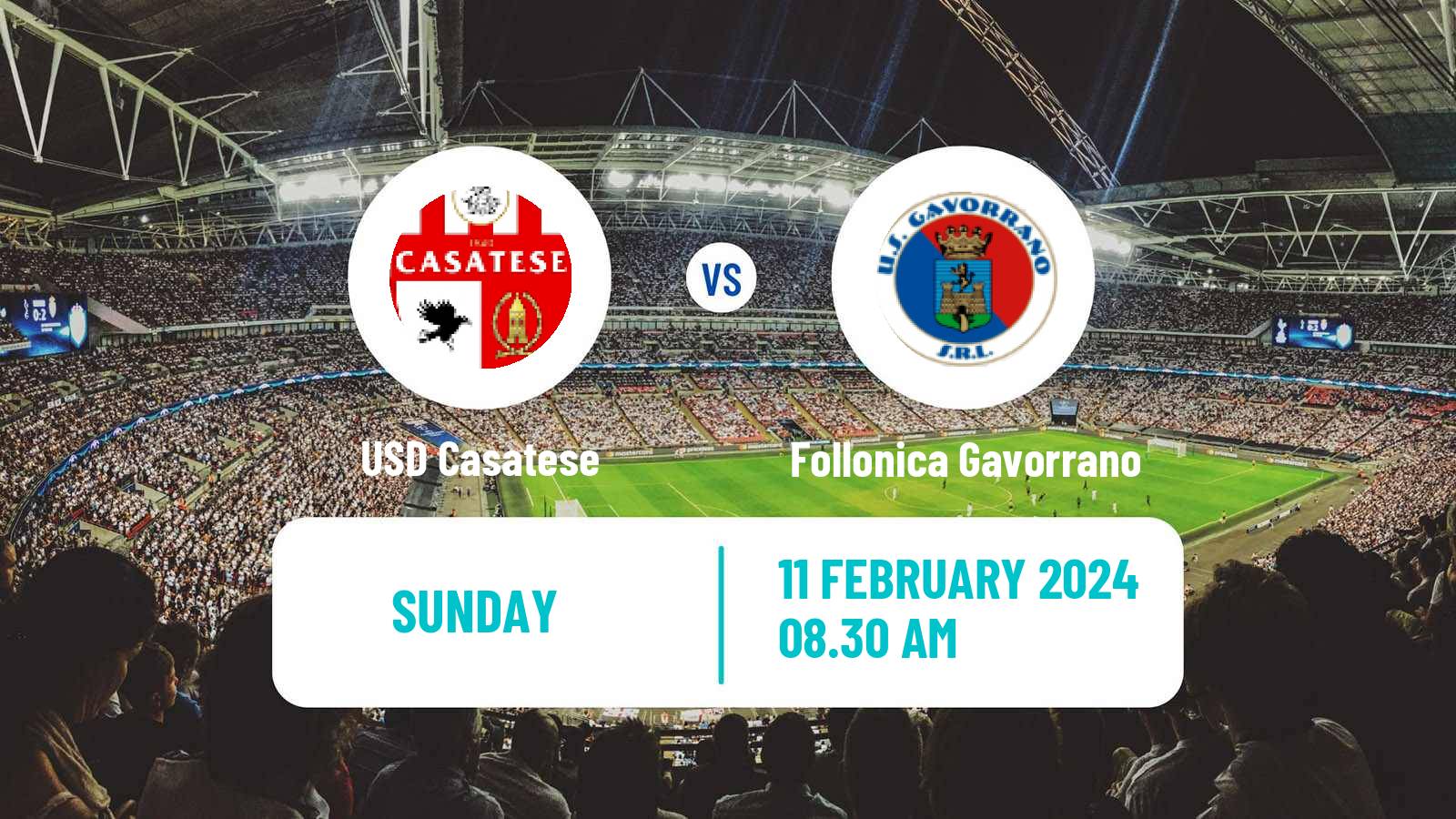 Soccer Coppa Italia Serie D Casatese - Follonica Gavorrano