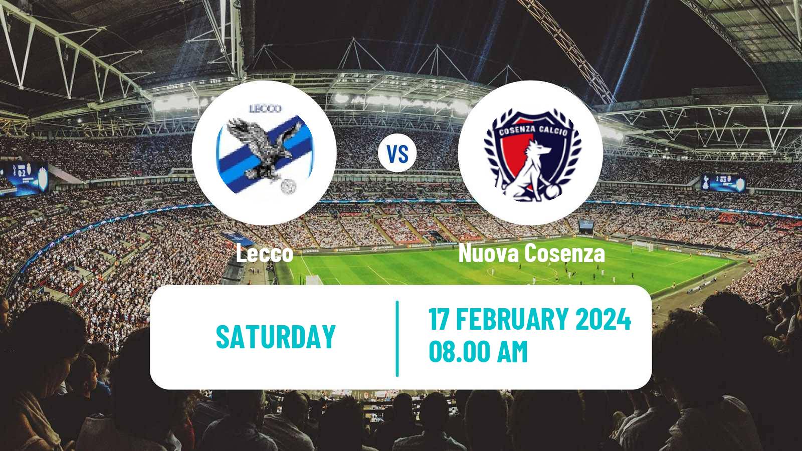 Soccer Italian Serie B Lecco - Nuova Cosenza