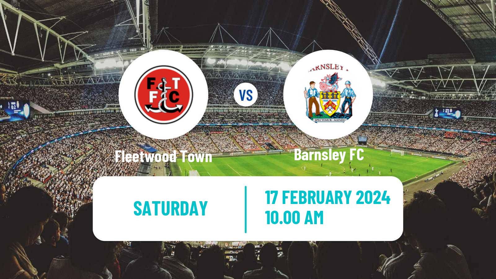 Soccer English League One Fleetwood Town - Barnsley