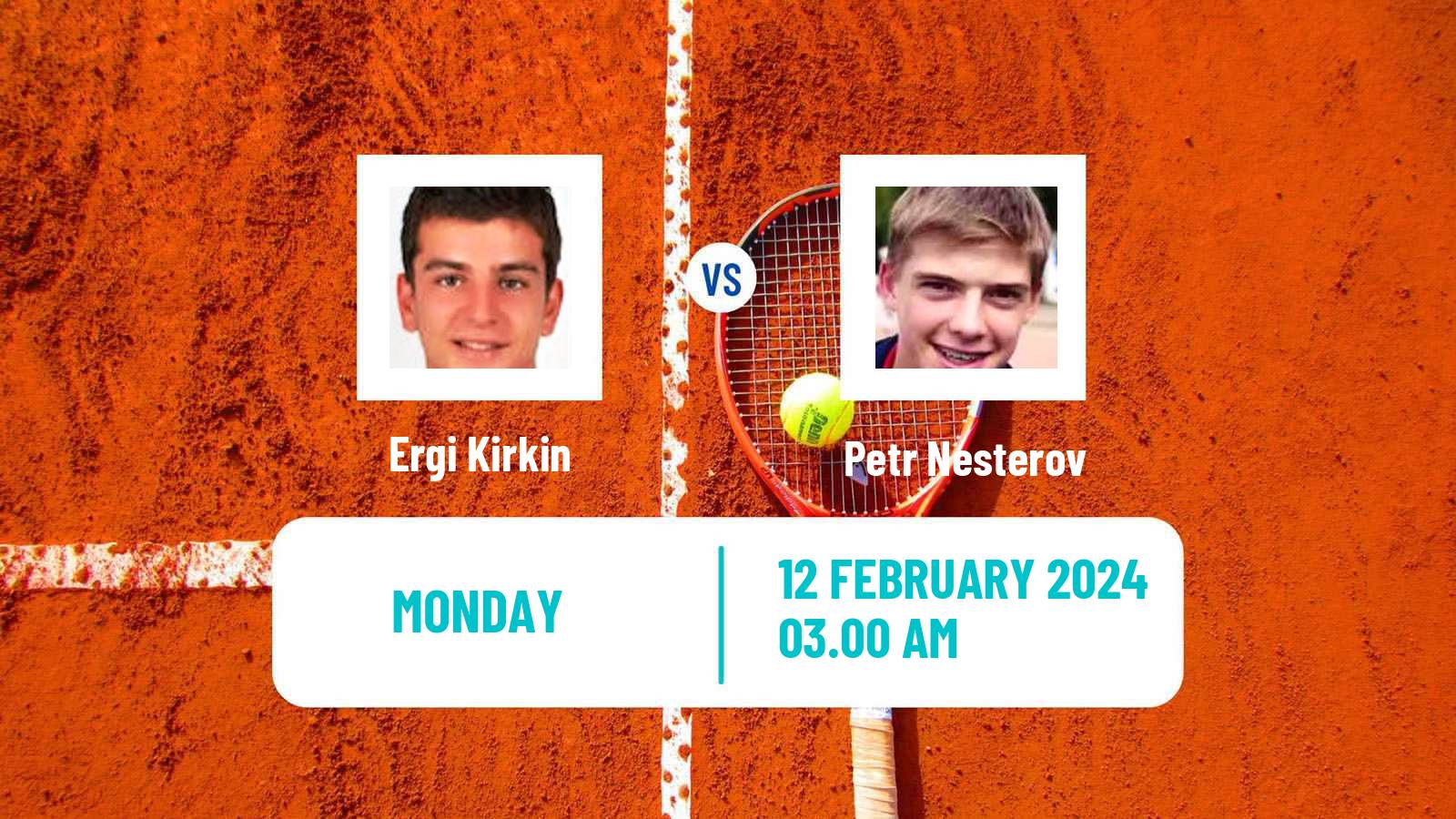 Tennis Manama Challenger Men Ergi Kirkin - Petr Nesterov