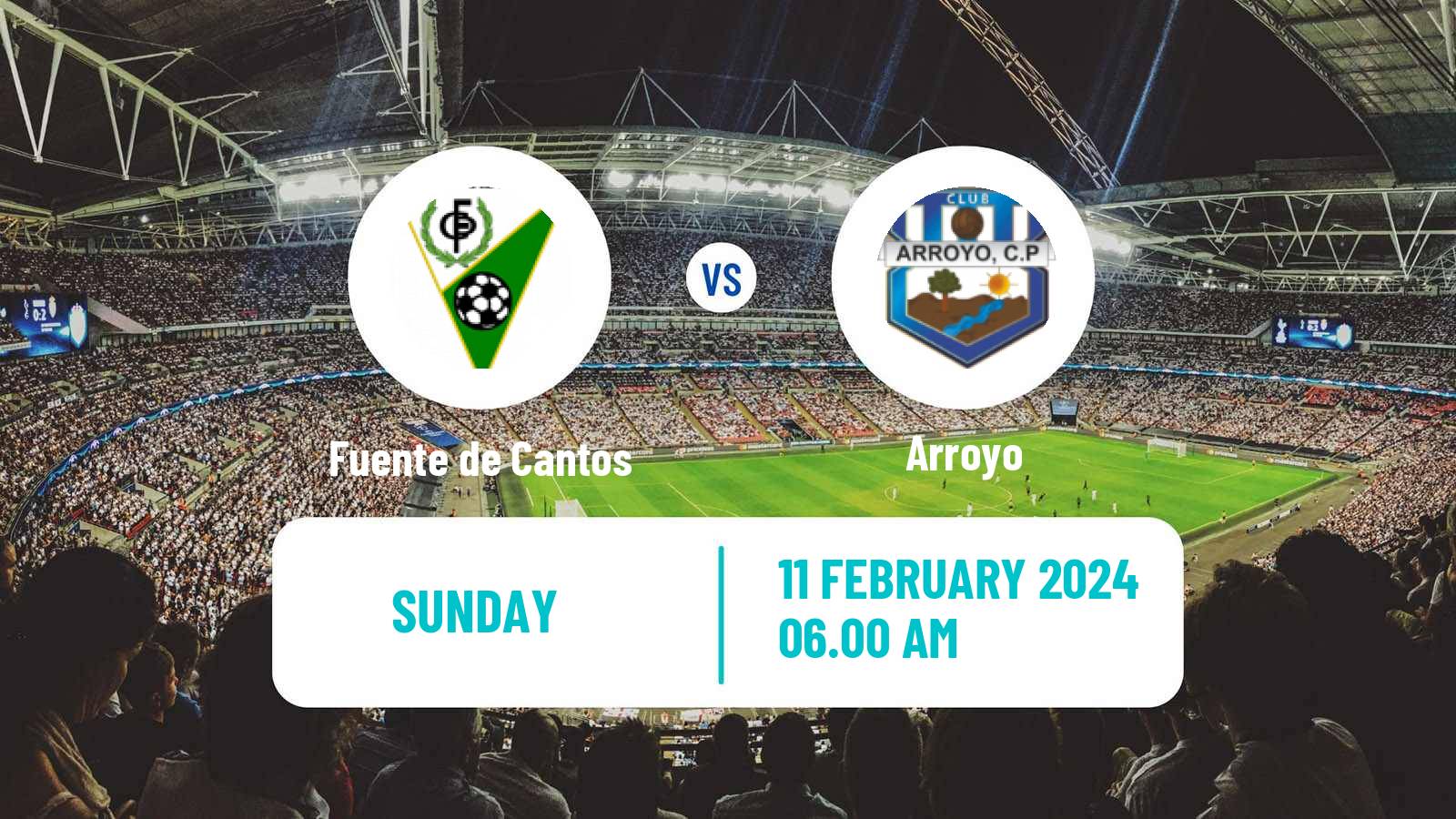 Soccer Spanish Tercera RFEF - Group 14 Fuente de Cantos - Arroyo