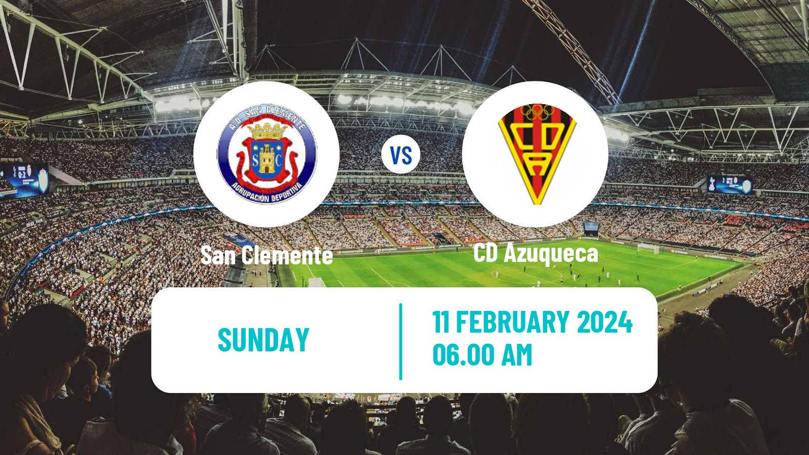 Soccer Spanish Tercera RFEF - Group 18 San Clemente - Azuqueca