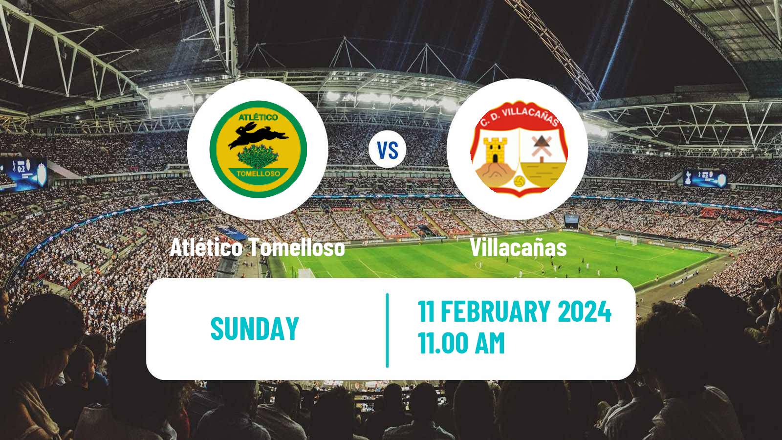 Soccer Spanish Tercera RFEF - Group 18 Atlético Tomelloso - Villacañas