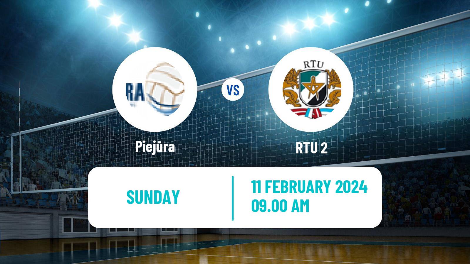 Volleyball Latvian Nacionala Liga Volleyball Piejūra - RTU 2