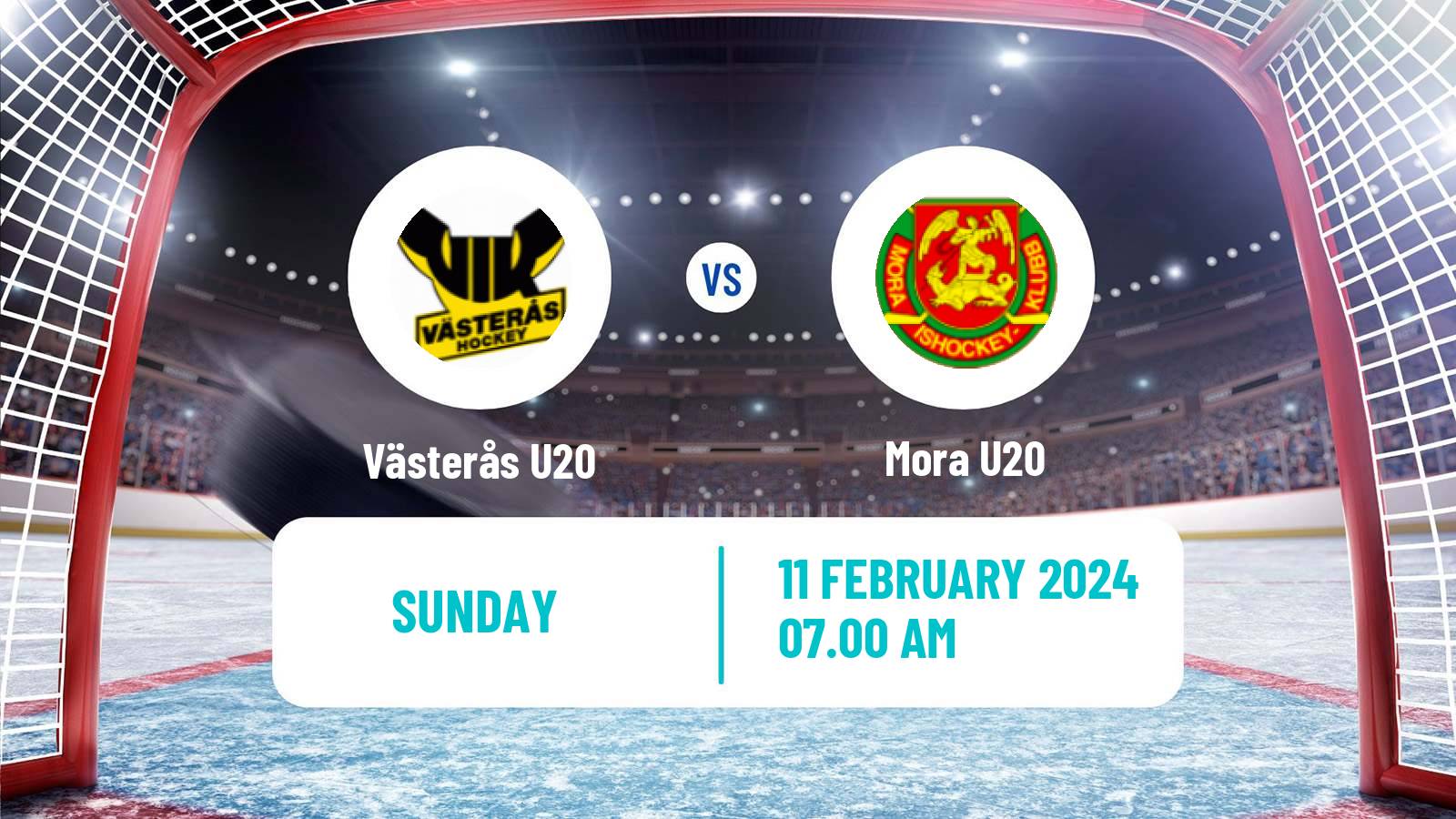 Hockey Swedish Superelit U20 Hockey Västerås U20 - Mora U20