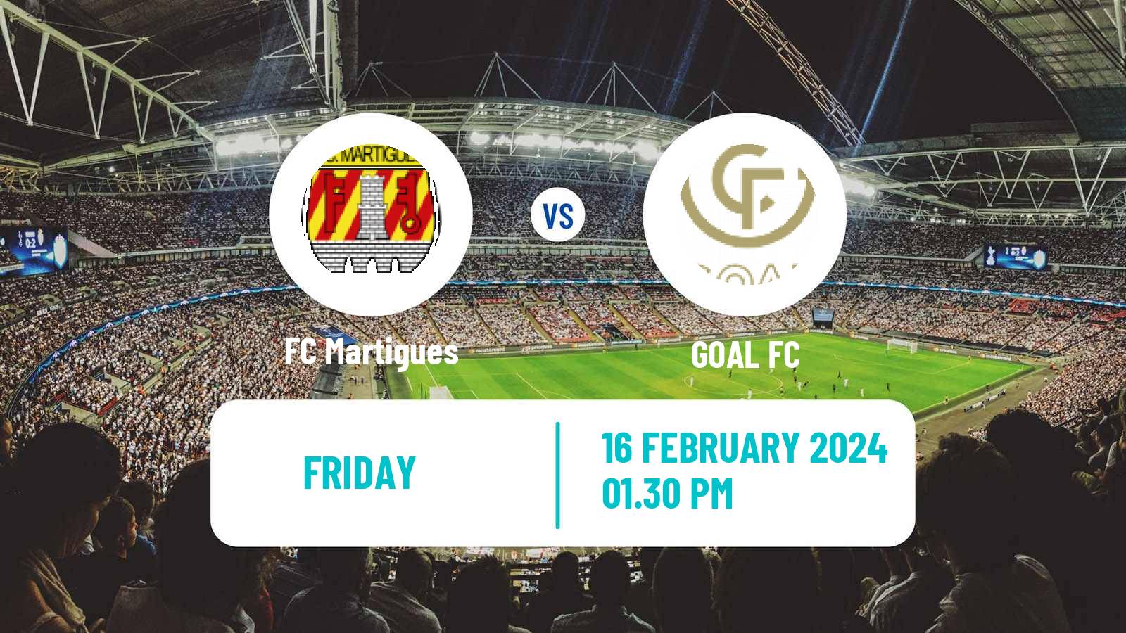 Soccer French National League Martigues - GOAL FC