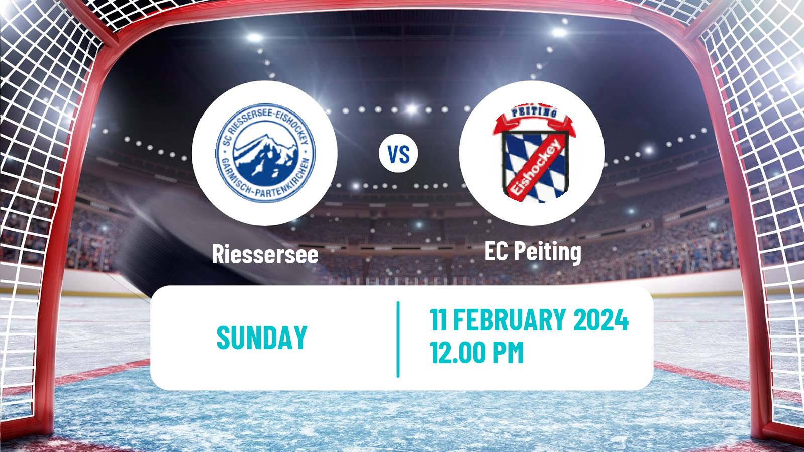 Hockey German Oberliga South Hockey Riessersee - Peiting