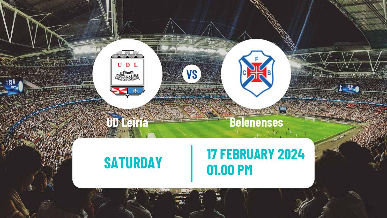 Soccer Portuguese Liga 2 Leiria - Belenenses