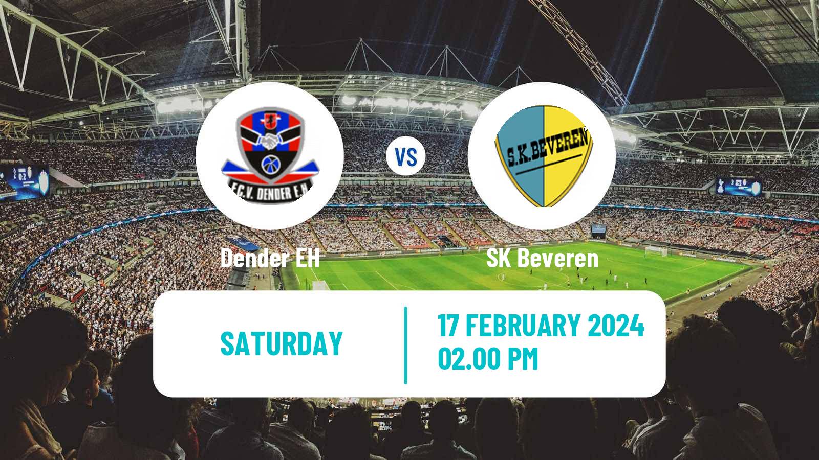 Soccer Belgian Сhallenger Pro League Dender EH - Beveren