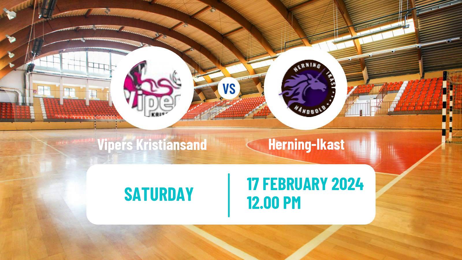 Handball EHF Champions League Women Vipers Kristiansand - Herning-Ikast