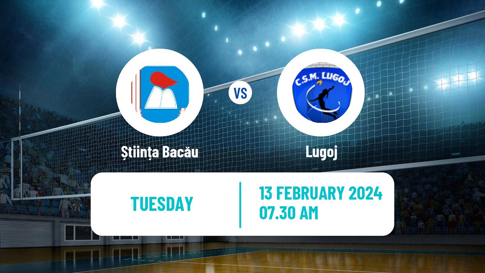 Volleyball Romanian Divizia A1 Volleyball Women Știința Bacău - Lugoj