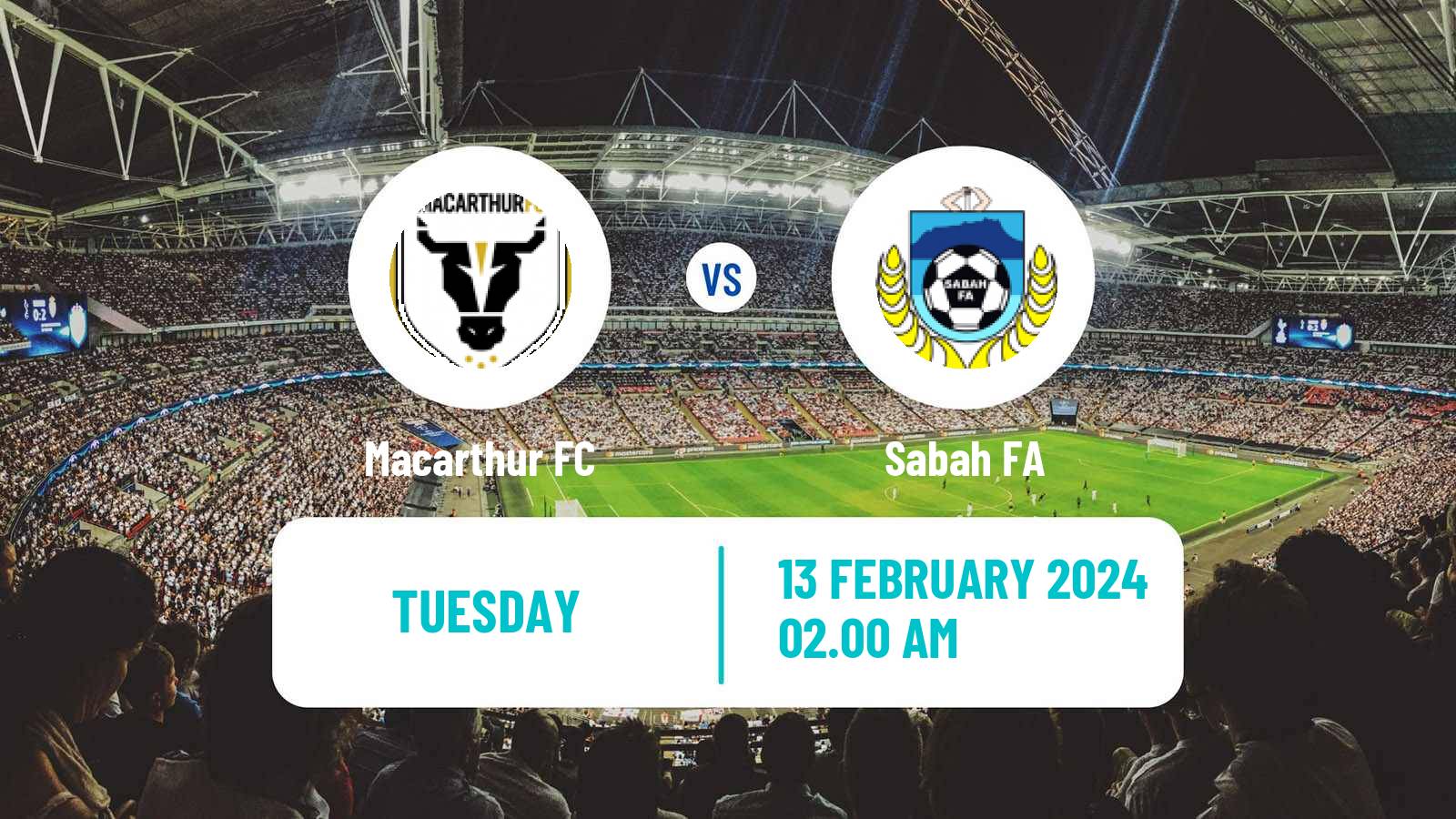 Soccer AFC Cup Macarthur FC - Sabah FA