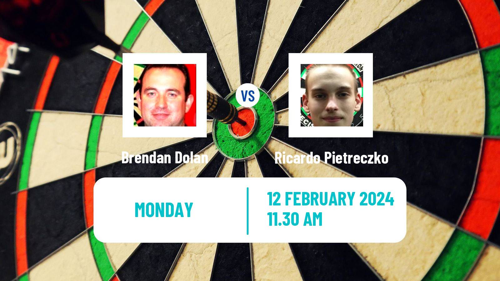 Darts Players Championship 1 Brendan Dolan - Ricardo Pietreczko
