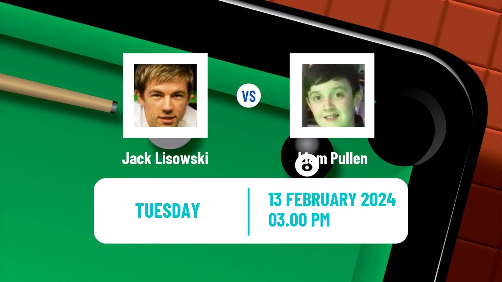 Snooker Welsh Open Jack Lisowski - Liam Pullen