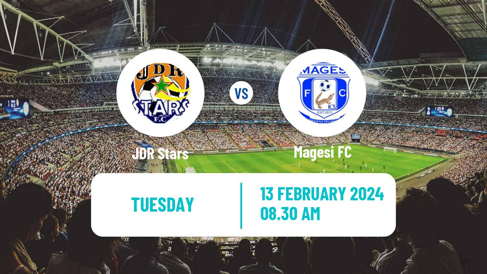 Soccer South African First Division JDR Stars - Magesi