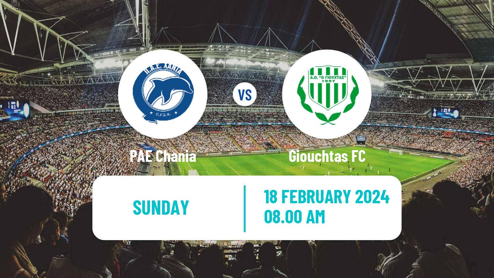 Soccer Greek Super League 2 PAE Chania - Giouchtas