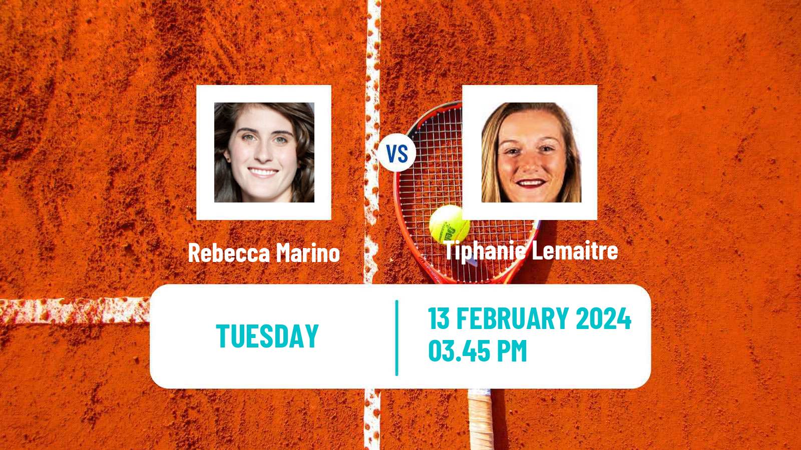 Tennis ITF W50 Morelia Women Rebecca Marino - Tiphanie Lemaitre