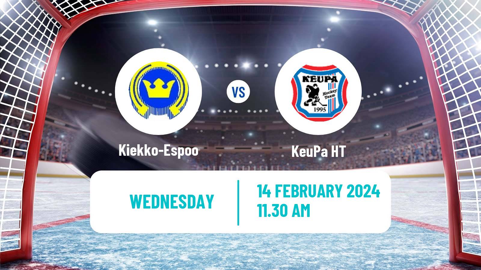 Hockey Finnish Mestis Kiekko-Espoo - KeuPa