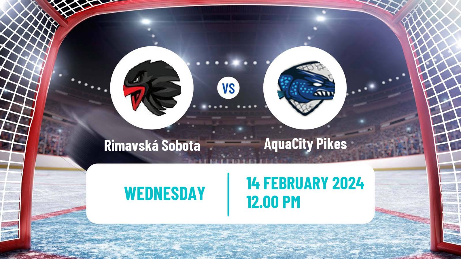 Hockey Slovak 1 Liga Hockey Rimavská Sobota - AquaCity Pikes