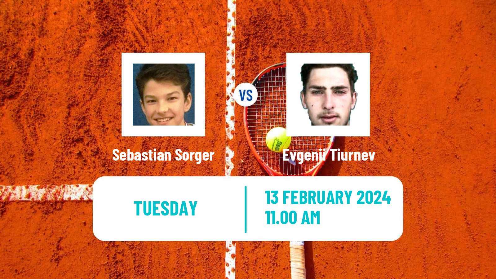 Tennis ITF M15 Monastir 7 Men Sebastian Sorger - Evgenii Tiurnev