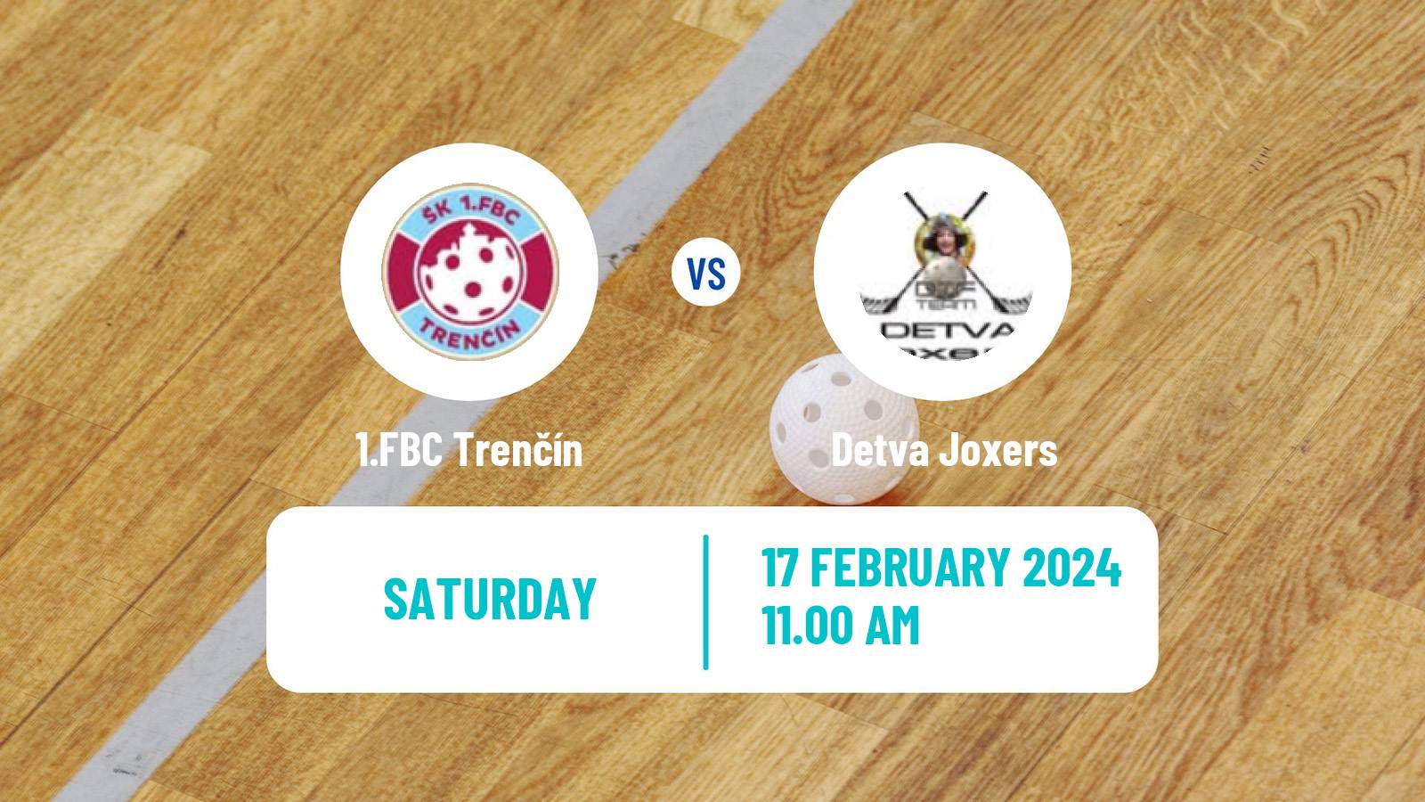 Floorball Slovak Extraliga Floorball 1.FBC Trenčín - Detva Joxers