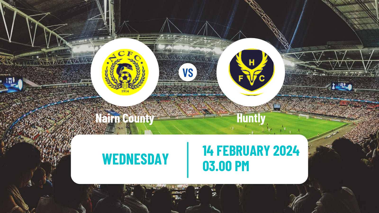 Soccer Scottish Highland League Nairn County - Huntly