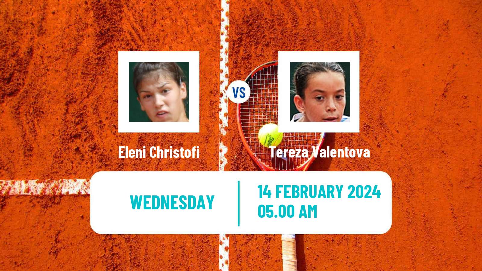 Tennis ITF W15 Monastir 5 Women Eleni Christofi - Tereza Valentova