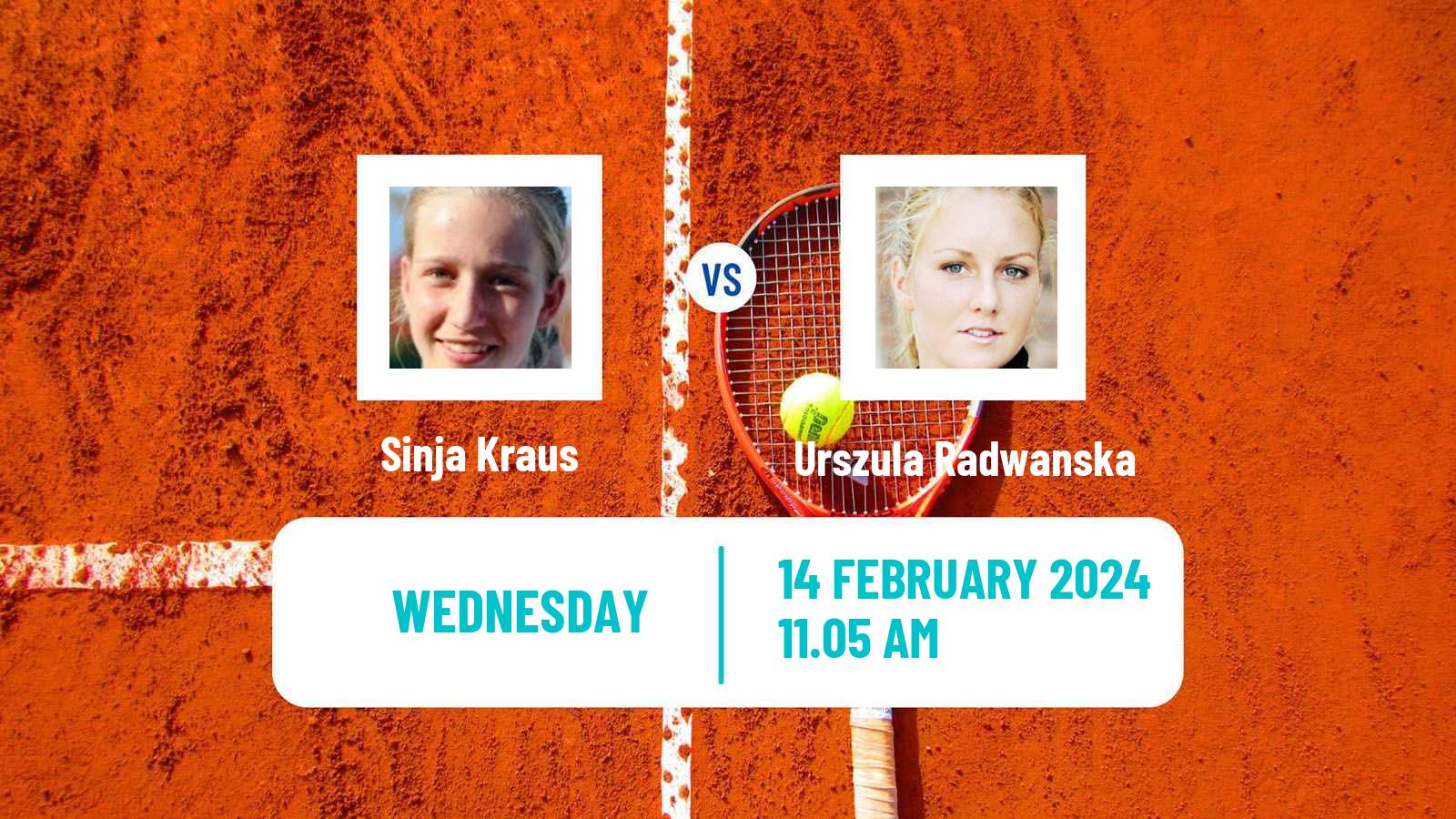Tennis ITF W75 Altenkirchen Women Sinja Kraus - Urszula Radwanska
