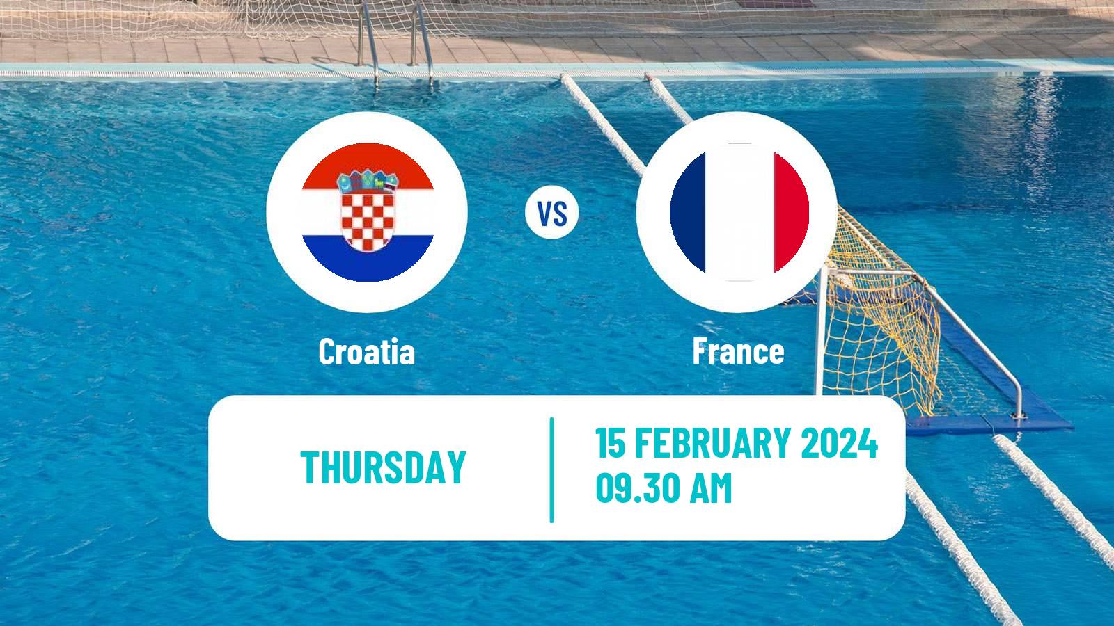 Water polo World Championship Water Polo Croatia - France