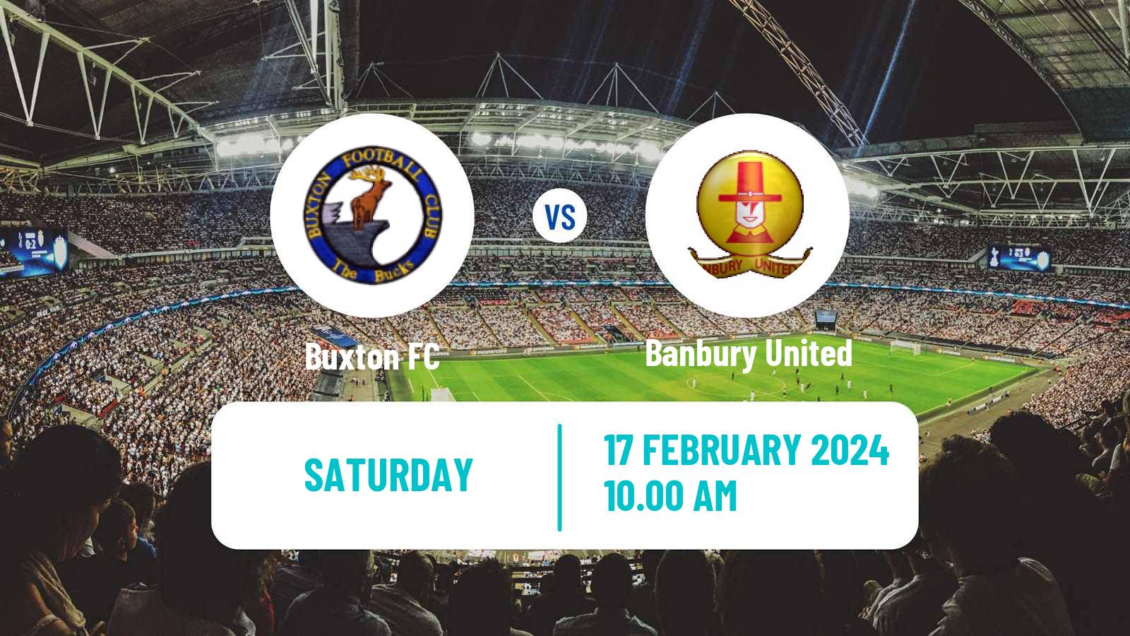 Soccer English National League North Buxton - Banbury United