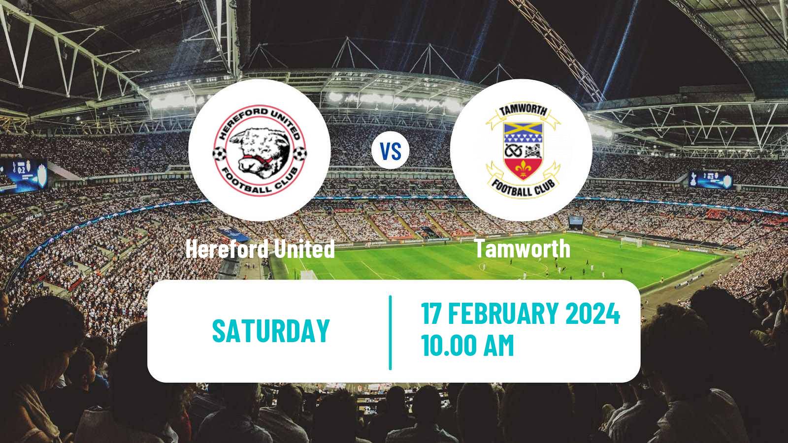 Soccer English National League North Hereford - Tamworth