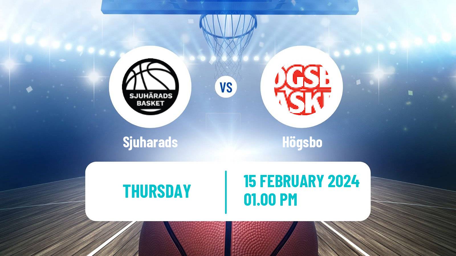 Basketball Swedish Basketligan Women Sjuharads - Högsbo